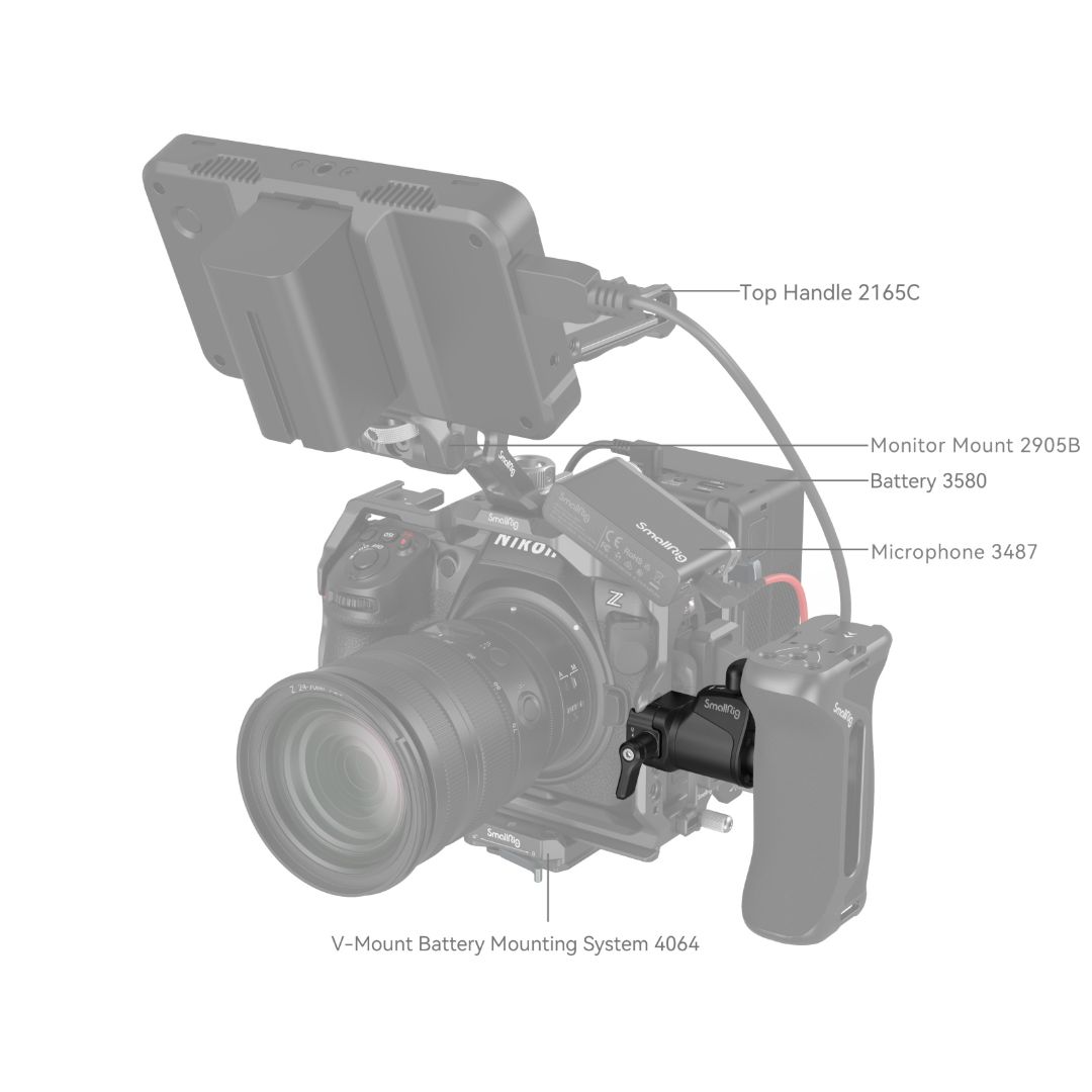 SmallRig Universal Rotating Handle Adapter 4112 - 7